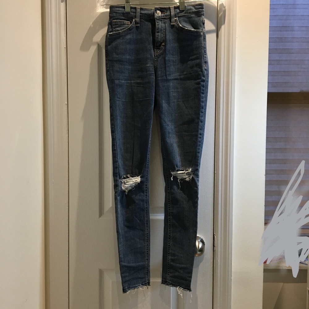 Topshop ripped jeans